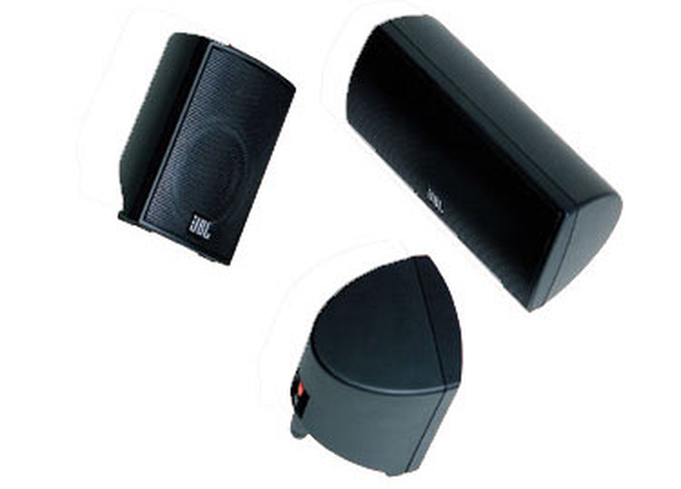 TRIO 135 - Black - Dual 3 inch Center / (2) 3 inch Full Range Surround Speakers - Hero